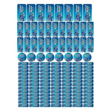 Imagem de Adesivo Etiqueta Escolar Personalizado Vinil Carros 129UN