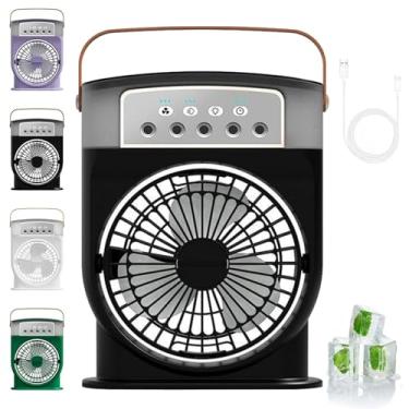 Imagem de YOLEANSON Ventilador de gelo Polarlux, ar condicionado Polarlux, refrigerador de ar Polarlux, ventilador de gelo Polar Lux, ventilador de refrigeração portátil Polarlux 3 velocidades de vento,