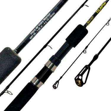 Imagem de Vara Pesca MIG Tilápia Maria Mole 04-10lb MIP06 1,68m Fibra de Vidro Molinete