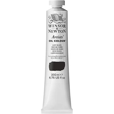 Imagem de Winsor & Newton Artists' Tinta a óleo, tubo de 200 ml, lâmpada preta