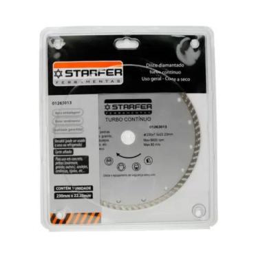 Imagem de Disco Diamantado Turbo Continuo Uso Geral Corte a Seco 9 Pol. 230x22mm