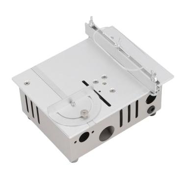 Imagem de Serra de Mesa Elétrica Com Altura Lâmina de Serra Ajustável Conjunto de Serra de Mesa Multifuncional Serra de Mesa Feita à Mão para Uso Doméstico e de Marcenaria para Corte de