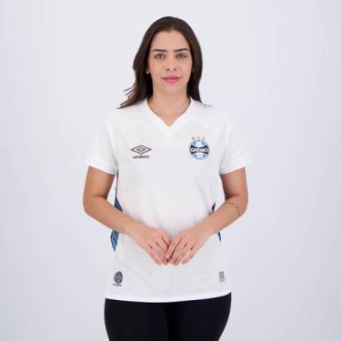 Imagem de Camisa Umbro Grêmio II 2023 Feminina Jogador, EG