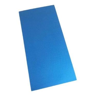 Imagem de Colchonete Eva Tapete Yoga 100cm X 50cm X 10mm Azul Royal - Tatame