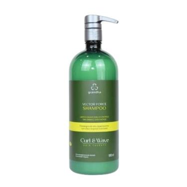 Imagem de Shampoo para Cachos e Crespos Vector Force Curl & Wave 980ml - Grandha