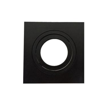 Imagem de Spot de Embutir Quadrado Mini Dicróica Preto Save Energy, Preto