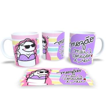 Imagem de Canecas Personalizadas Flork Namorados - Estampa Sublimada, Mod.81