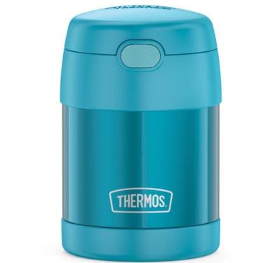Imagem de Pote Térmico Funtainer Thermos - Azul Com Colher 290Ml