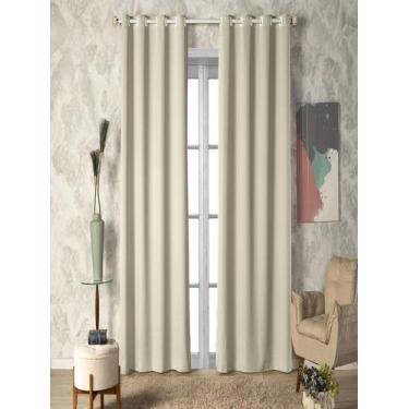 Imagem de Cortina Oxford Decorativa Para Sala  Quarto 3,00x2,50 Metros - BEAUTY 