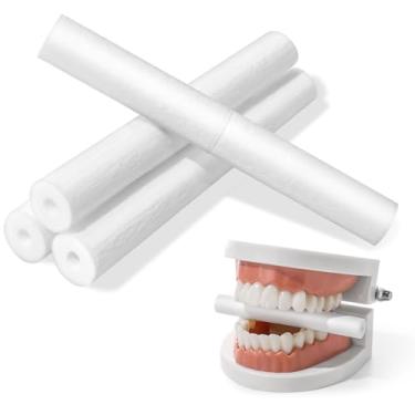 Imagem de Oralphi Alinhador Chewies para Invisalign, pacote com 4 gomos ortodônticos de comprimento estendido, bandejas alinhadoras para aparelhos Invisalign, alinhadores, retentores