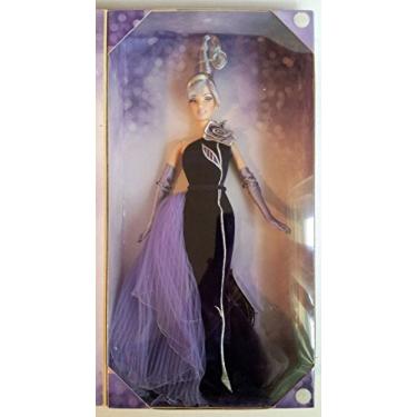 Imagem de Barbie Boneca colecionável Bob Mackie Avon The Sterling Silver Rose