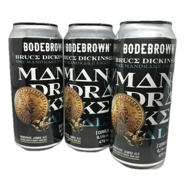 Imagem de Kit 3 Cerveja Bruce Dickinson American Ipa Iron Maiden 470ml - Mandrak