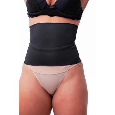 Imagem de Cinta Abdominal Modeladora Queima Gordura Emagrecedora Hot Termica - S