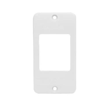 Imagem de Tampa Modular 3 Postos Para Condulete 1'' Branco Masster - Masster Plá