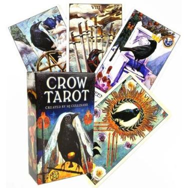 Imagem de Crow Tarot Deck Tarô do Corvo Cartas de Baralho de Oráculo