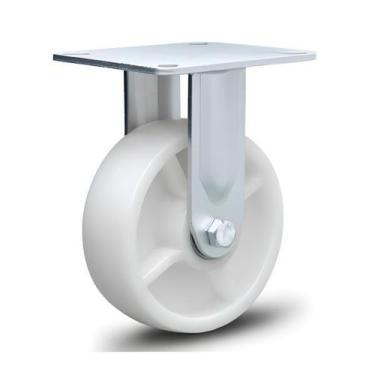 Imagem de Rodizio industrial fixo 6X2 roda de nylon c/ rolamento 600 kg - Colson