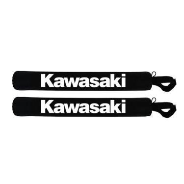 Imagem de Defensa Para Jet Ski Com Logo Kawasaki (par) - SPTS, Preto