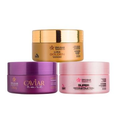 Imagem de Cronograma Capilar Hidratação + Reconstrução + Nutrição 300g - DYUSAR 