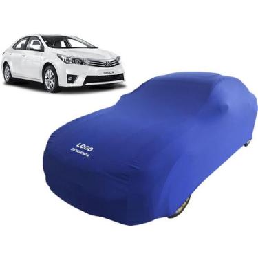 Imagem de Capa Para Carro De Tecido Lycra Toyota Corolla Anti-risco - Mz, Azul