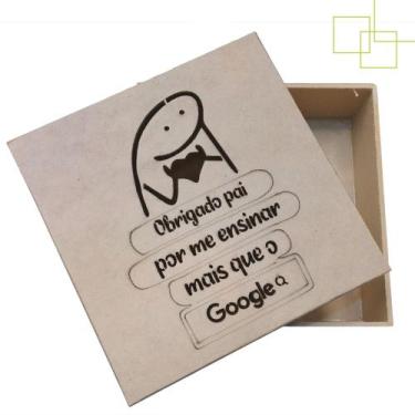 Imagem de Embalagem Presente Dia dos Pais Caixa em MDF Bento Mania - Expresso da