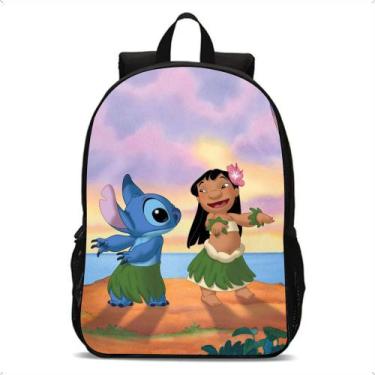 Imagem de Mochila Escolar Infantil Lilo Stitch Bolsa De Costas - Broome, Sti03