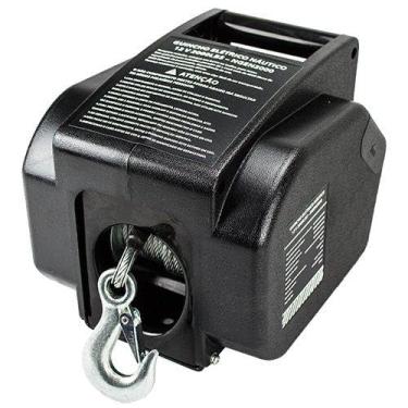 Imagem de Guincho Elétrico Náutico 12v 2000lbs 907 Kg