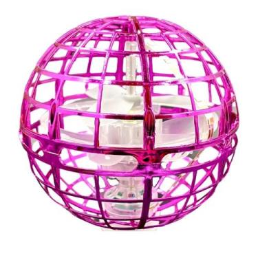 Imagem de Bola Mágica Voadora Flynova Profissional Spinner Voador Rosa