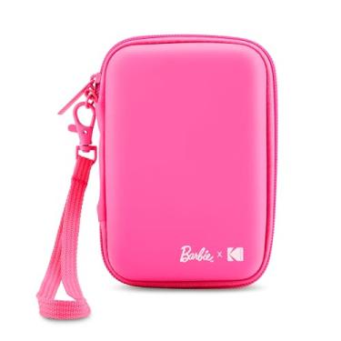 Imagem de Kodak Capa Barbie EVA com alça removível, bolso de malha embutido (rosa) compatível com impressora Kodak x Barbie Printomatic ou Step Slim Photo Printer