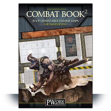 Imagem de Pwork Wargames Combat Book 2 - Science fiction Rewritable Combat Maps for Tabletop RPGs