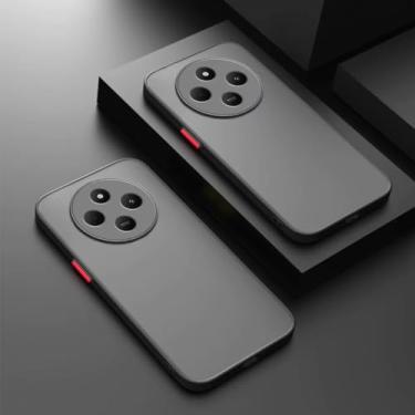 Imagem de Capa Capinha Translúcida Fosca para Xiaomi Redmi 14C Proteção Câmera