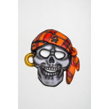 Imagem de Mascara Cranio Pirata E.V.A. - Festas e Fantasias