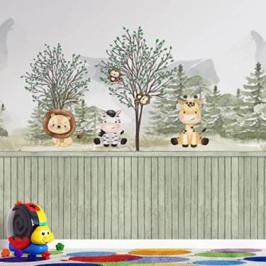 Imagem de Papel de Parede Infantil Safari AL 67 - AloPapers, 2,50m de largura, 1