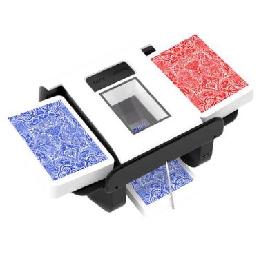 Imagem de Embaralhadores de Cartas Automático Recarregável ADZERD - Para 1-2 Bar