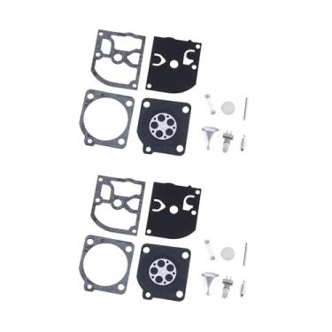 Imagem de 1 conjunto de kits de reconstrução de carburador para motosserras Zama RB-45 C1Q-EL1 C1Q-EL6 C1Q-M43 40 45 49 H55 H51 240R 245R PARTNER 400 (2 conjuntos)