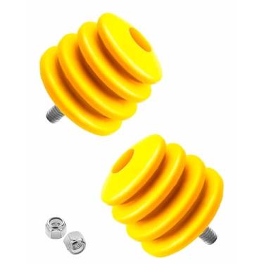 Imagem de Para-choques de mola de folha adequados para GMC Yukon 1995-1999 C1500 K1500 Suburban 1979-1999 Ford 150 1997-2003 Chevrolet Tahoe Blazer C/K 1500 Alguns modelos, amortecedores de eixo substituem 4923