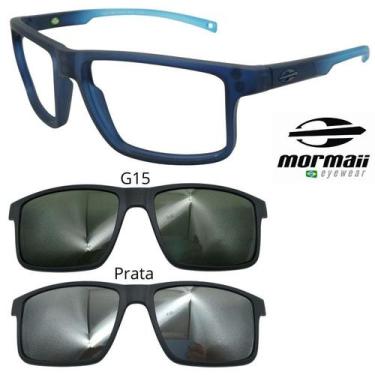 Imagem de Oculos Mormaii 6127 Swap 5 KC6 Com 2 Clipons G15 e Prata, G15, Prata