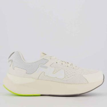 Imagem de Tênis Fila Improve Feminino Bege e Cinza, 37