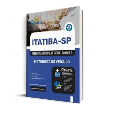 Imagem de Apostila Prefeitura de Itatiba - SP  - Motorista de Veículo - Editora 