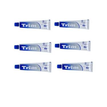 Imagem de Creme Trim Modelador Para Cabelo 65G Kit Com 6Un