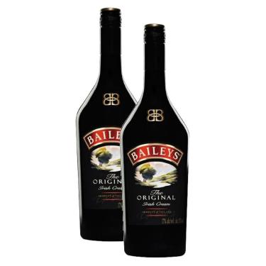 Imagem de Kit 2 Licor Baileys Irish Cream 750Ml