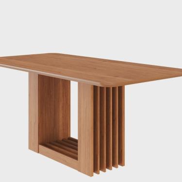 Imagem de Mesa para Sala de Jantar Ariela 180 Cm sem Vidro Cinamomo