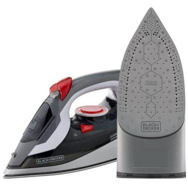 Imagem de Ferro Passar Roupas Blackdecker Eletrico Antiaderente -220V - Black-de