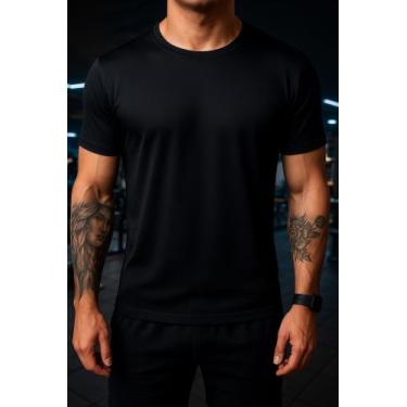 Imagem de Camiseta dry fit Masculino - Kyros, Preto, G