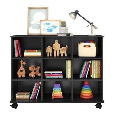 Imagem de Nicho Organizador Preto Fosco - Qmovi