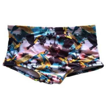 Imagem de Sunga Boxer Infantil Estampa Digital Akamai, Arara, 8