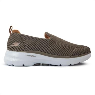 Imagem de Tênis Skechers Masculino Slip On Go Walk 6 Treino