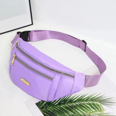 Imagem de Bolsa de Cintura Esportiva Feminina Multicamadas - Fanny Pack para Ati