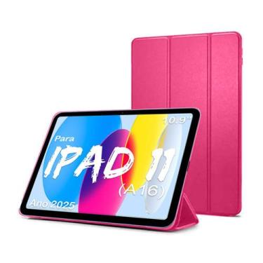 Imagem de Capa Smart Case Para Ipad 11 A16 10.9" A3354 A3355 A335 Ano 2025 Magné