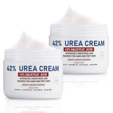 Imagem de Creme de ureia OUKEYA 42% com ácido salicílico 2% 150mL para pele seca