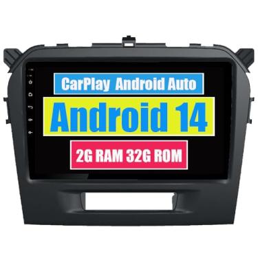 Imagem de RoverOne Central Multimídia para Suzuki Vitara 2015 2016 2017 com CarPlay Android Auto...